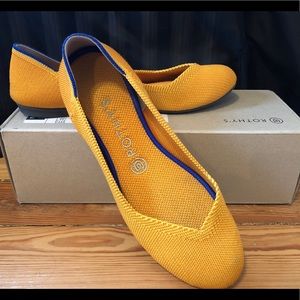 Lemondrop Rothy Flats